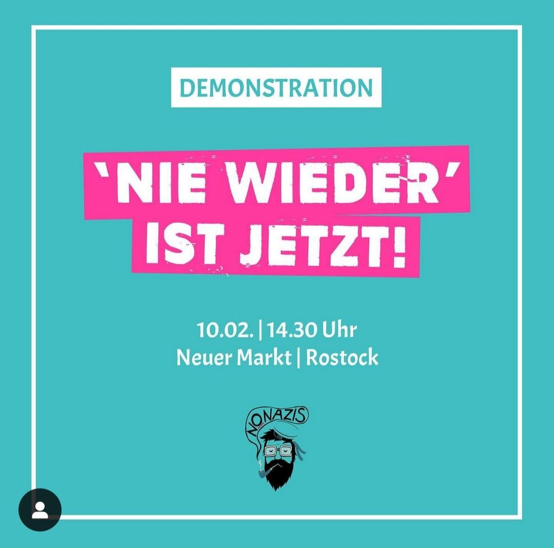 Demonstration ‚Nie wieder‘ ist jetzt!