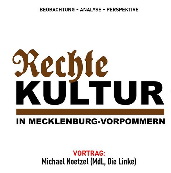 Rechte Kultur in Mecklenburg-Vorpommern