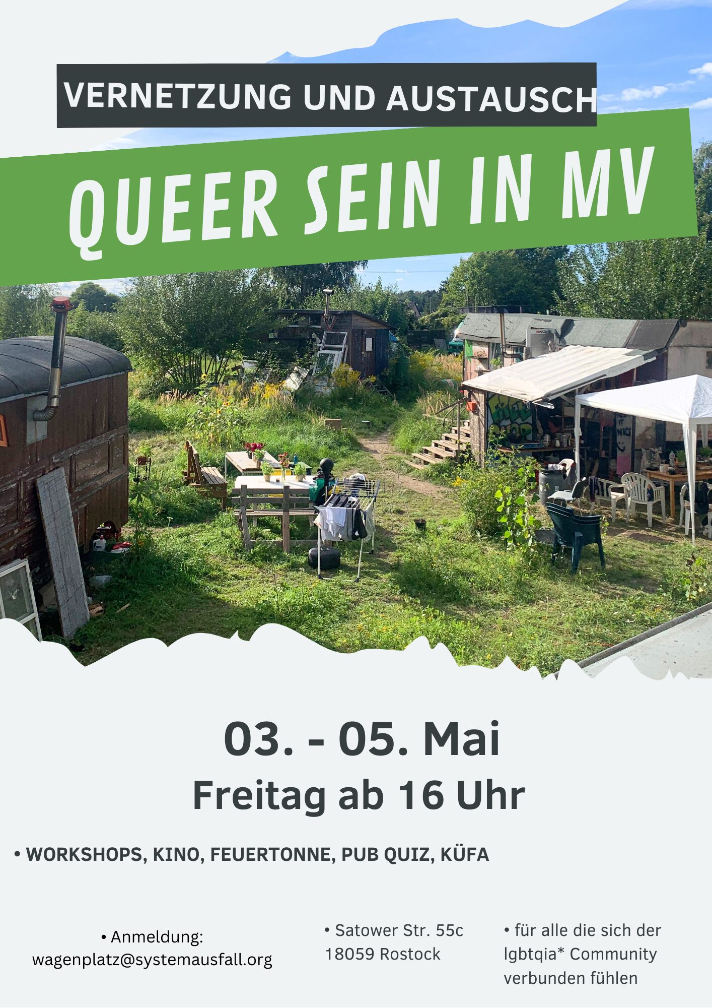 Queer in MV – Vernetzung und Austausch