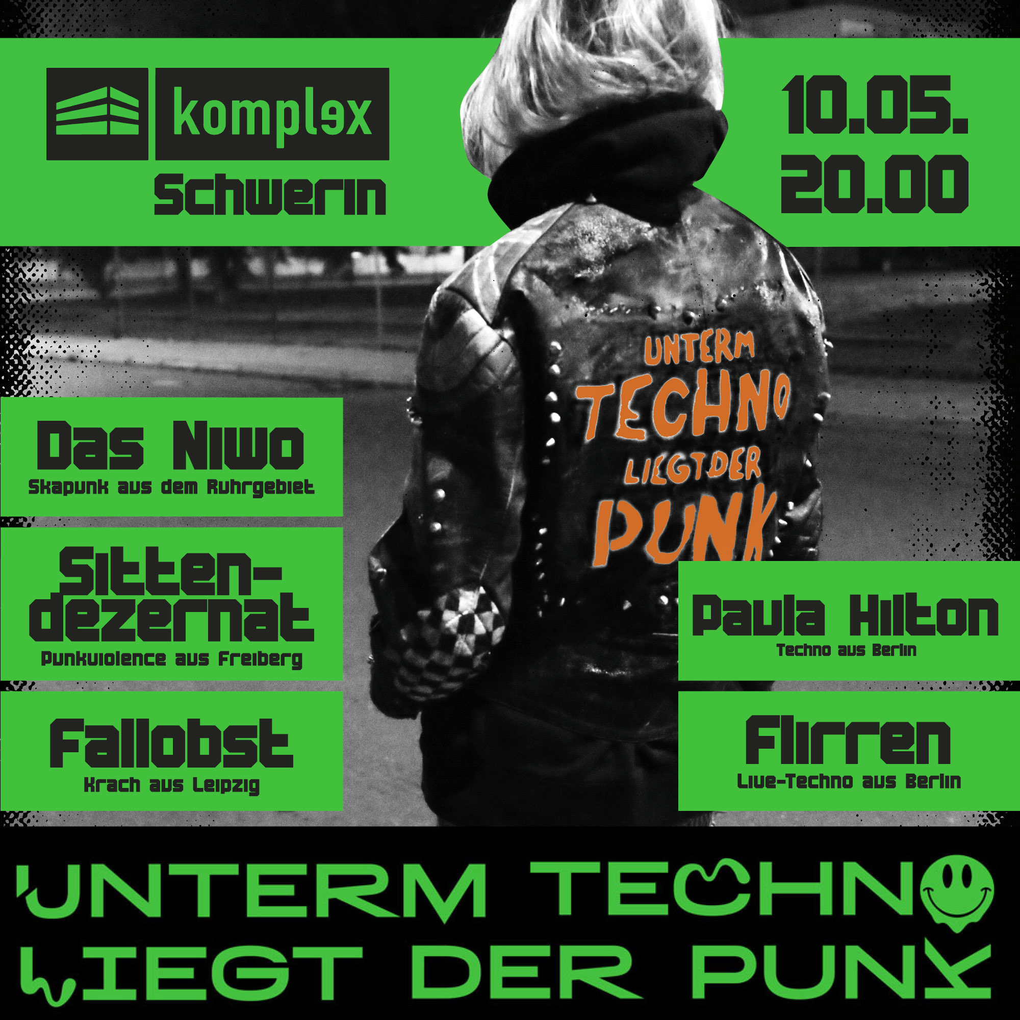 Unter dem Techno liegt der Punk