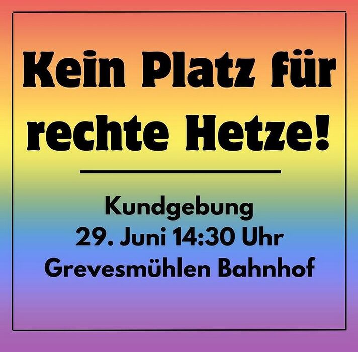 Gemeinsam für ein friedliches und tolerantes Grevesmühlen!