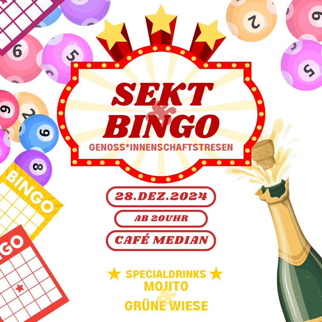 Genossenschafttresen mit Sekt-Bingo