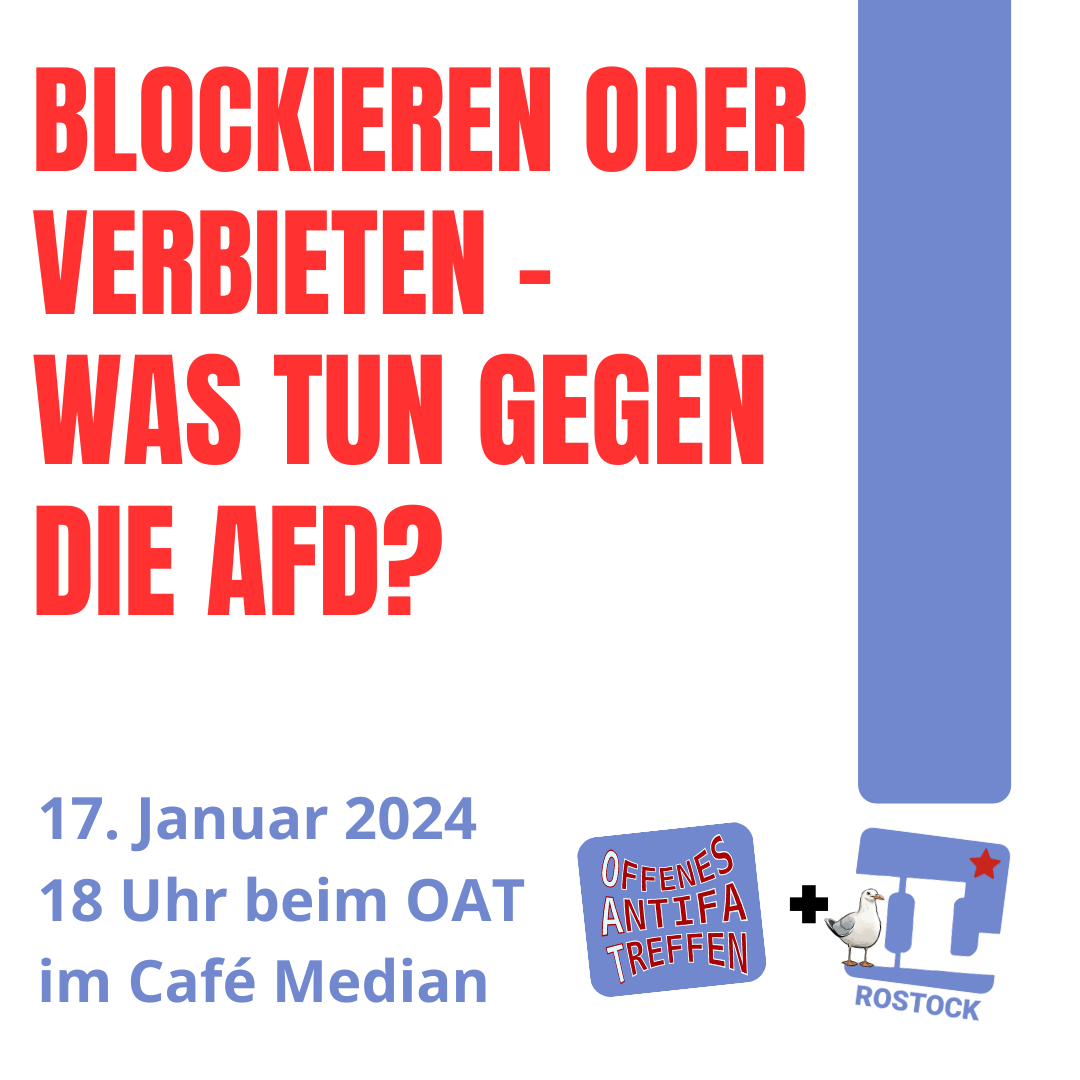 OAT: Blockieren oder Verbieten – Was tun gegen die AfD?