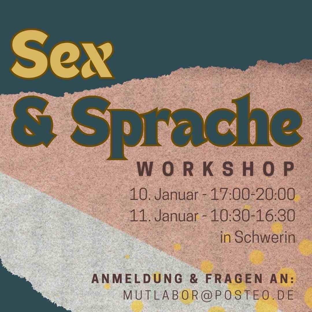 Sex & Sprache / Workshop