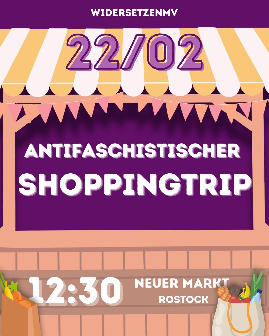 Antifaschistischer Shoppingtrip