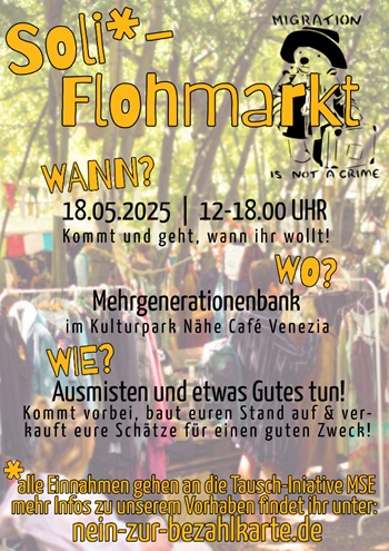 SOLIFLOHMARKT – NEIN ZUR BEZAHLKARTE