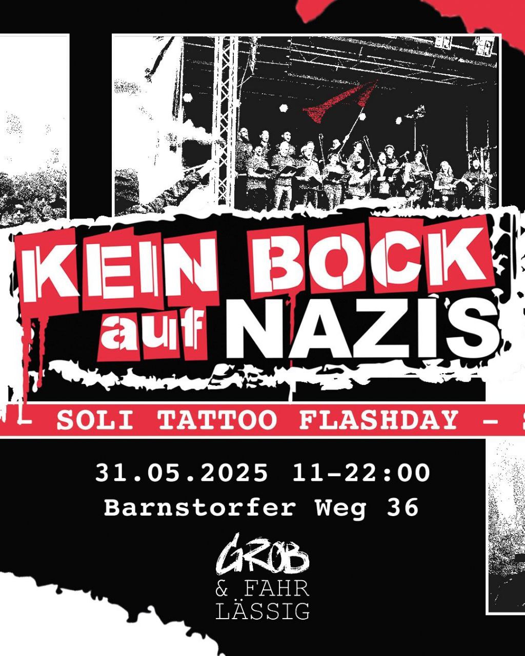 Soli Tattoo Flashday – Kein Bock auf Nazis