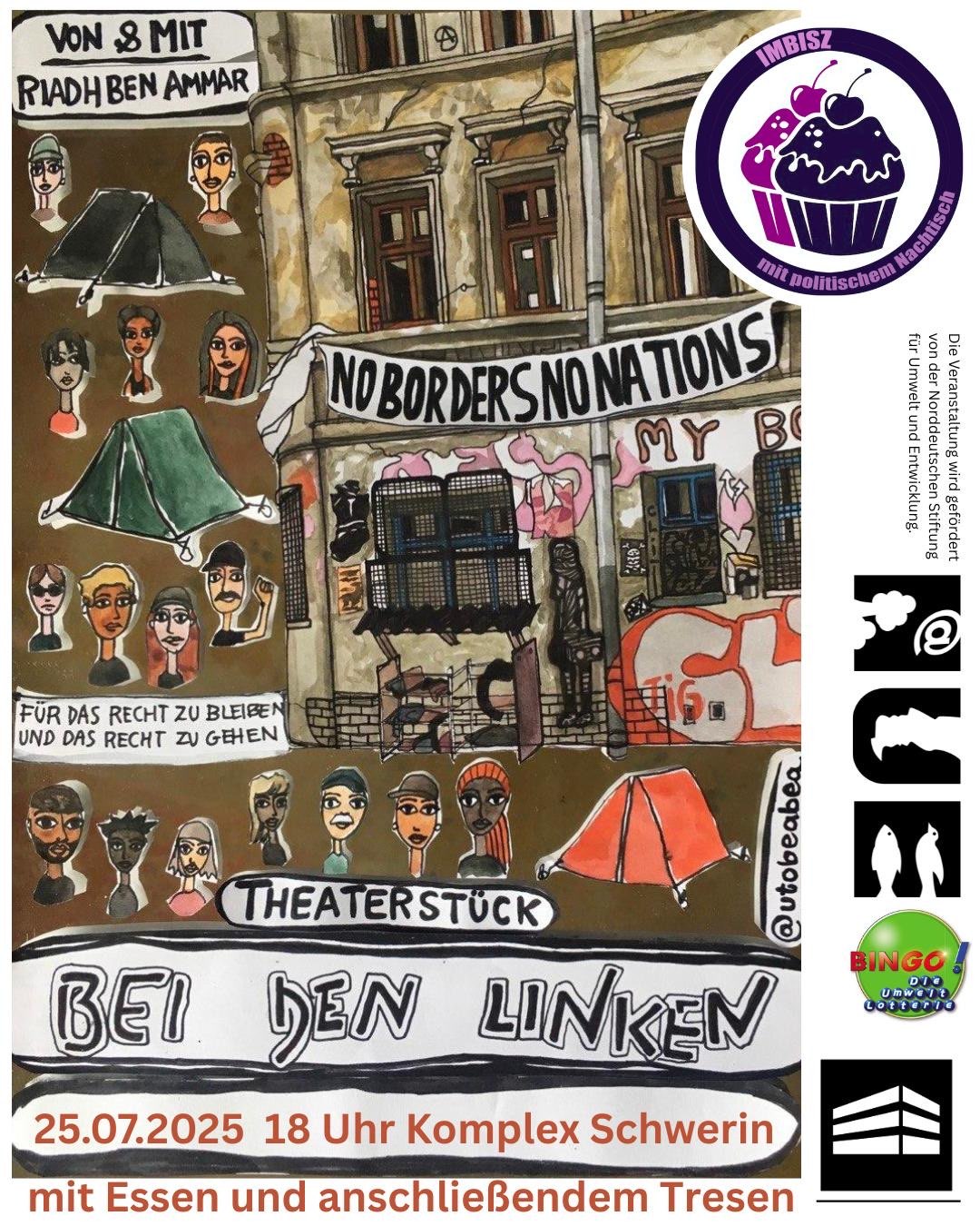 Bei den Linken // Theaterstück von und mit Riadh Ben Ammar