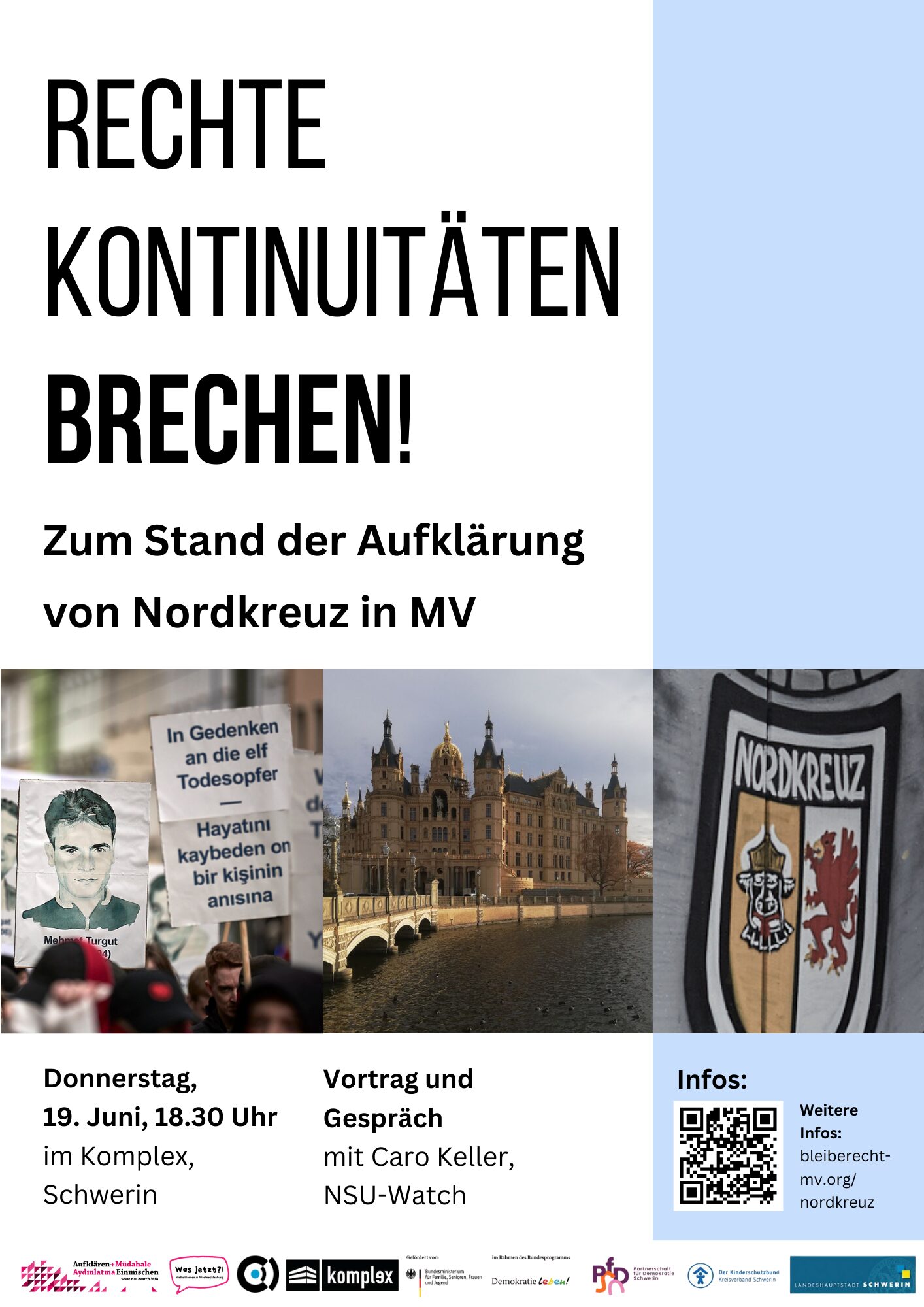 Rechte Kontinuitäten brechen! Zum Stand der Aufklärung von „Nordkreuz“ in MV