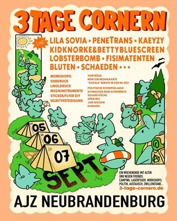 3 Tage cornern