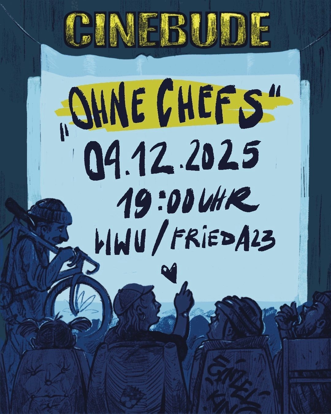 Cinebude „Ohne Chefs“