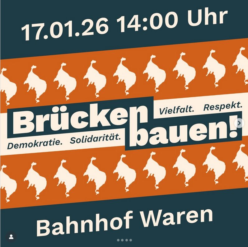 Brücken bauen – Zusammenstehen für Demokratie, Respekt & Vielfalt!