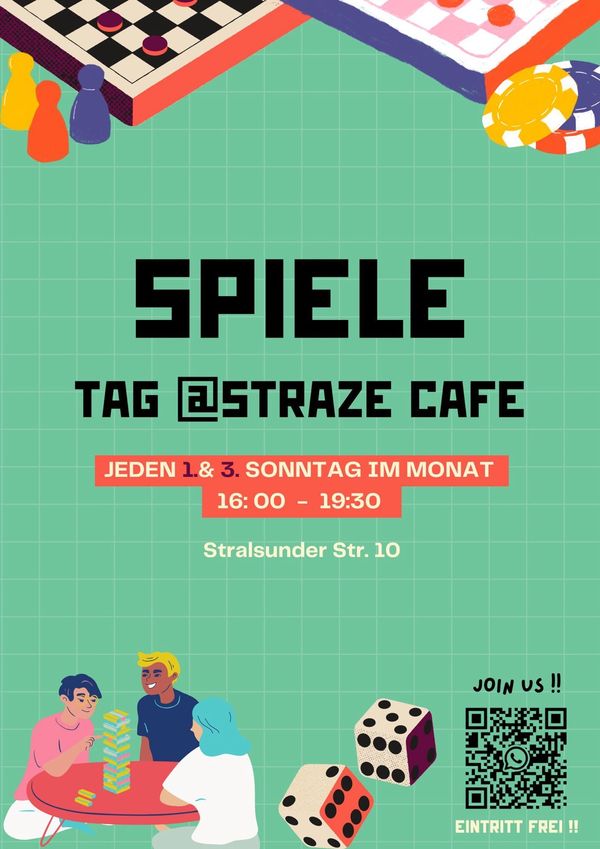 Spieletag im STRAZEcafé