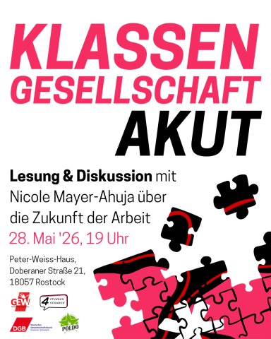 PolDo: Lesung über die Zukunft der Arbeit