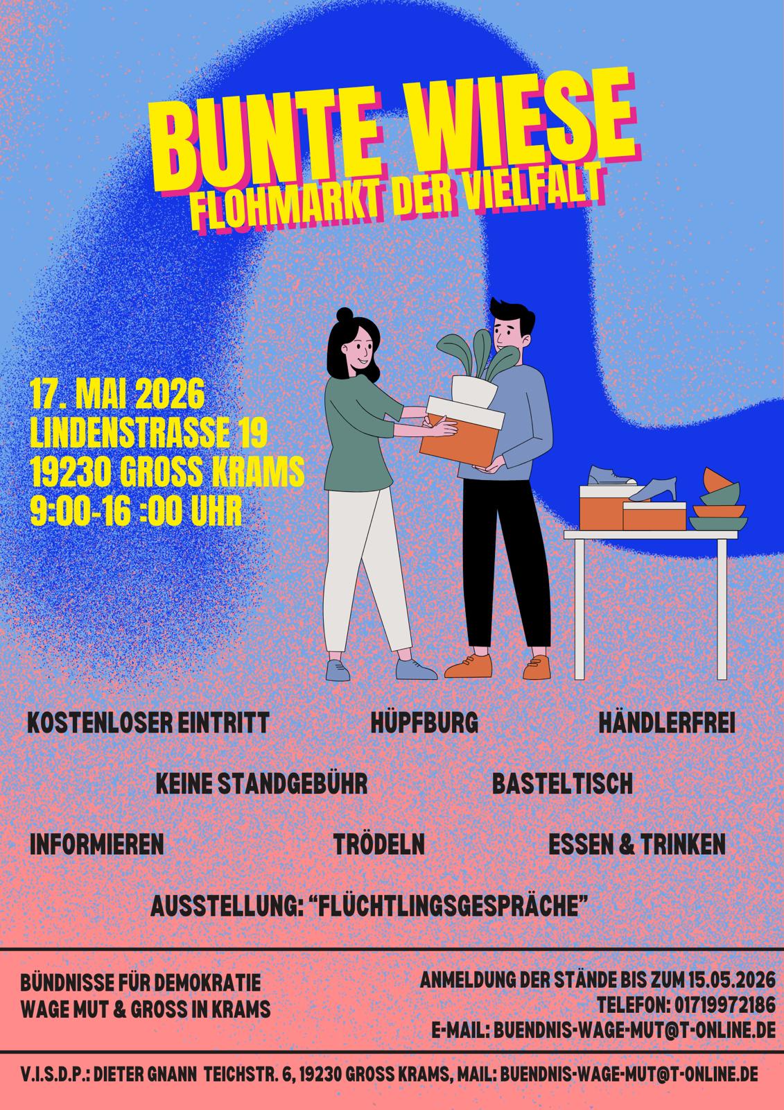 Bunte Wiese – Flohmarkt der Vielfalt