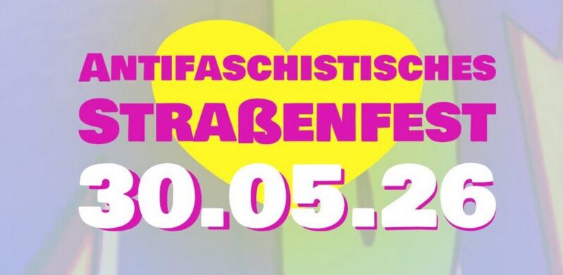 antifaschistisches Straßenfest Niklotstaße