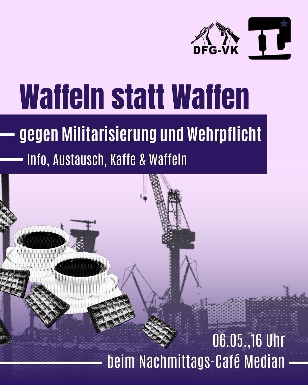 Waffeln statt Waffen