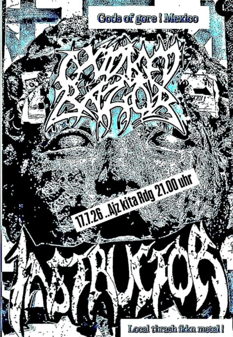 Konzert im AJZ Kita, Gords of gore! Mexikanischer Grind Core, 17.7., 21 Uhr